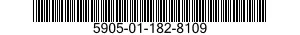5905-01-182-8109  5905011828109 011828109