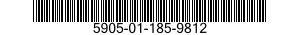 5905-01-185-9812  5905011859812 011859812