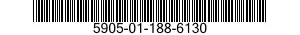 5905-01-188-6130 RESISTOR VARIABLE 5905011886130 011886130