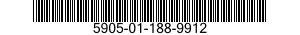 5905-01-188-9912 RESISTOR,FIXED,COMPOSITION 5905011889912 011889912