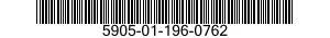 5905-01-196-0762 RESISTOR,FIXED,COMPOSITION 5905011960762 011960762