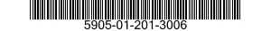 5905-01-201-3006 RESISTOR,VARIABLE,WIRE WOUND,NONPRECISION 5905012013006 012013006