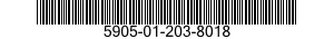 5905-01-203-8018 RESISTOR,VARIABLE 5905012038018 012038018