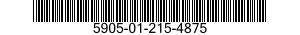 5905-01-215-4875  5905012154875 012154875