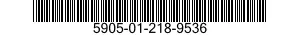 5905-01-218-9536  5905012189536 012189536