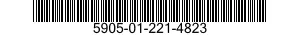 5905-01-221-4823  5905012214823 012214823