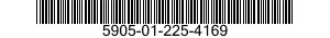 5905-01-225-4169  5905012254169 012254169