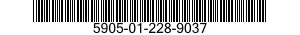 5905-01-228-9037  5905012289037 012289037