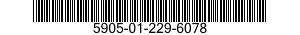 5905-01-229-6078  5905012296078 012296078