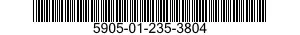 5905-01-235-3804 SENSOR,TEMPERATURE 5905012353804 012353804