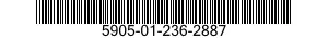 5905-01-236-2887  5905012362887 012362887