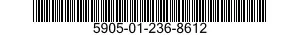 5905-01-236-8612  5905012368612 012368612