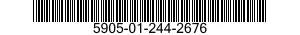 5905-01-244-2676 RESISTOR ASSEMBLY 5905012442676 012442676