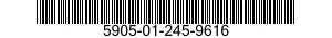 5905-01-245-9616  5905012459616 012459616