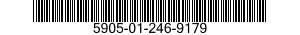 5905-01-246-9179 RESISTOR ASSEMBLY 5905012469179 012469179