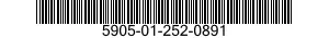 5905-01-252-0891 RESISTOR,VARIABLE,NONWIRE WOUND,NONPRECISION 5905012520891 012520891