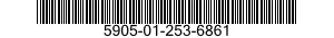 5905-01-253-6861  5905012536861 012536861