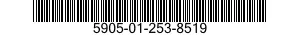 5905-01-253-8519  5905012538519 012538519