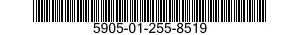 5905-01-255-8519 RESISTOR,FIXED,WIRE WOUND 5905012558519 012558519