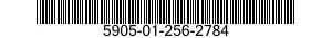 5905-01-256-2784 RESISTOR,FIXED,WIREWOUND 5905012562784 012562784