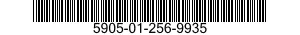5905-01-256-9935 RESISTOR,FIXED,WIRE WOUND 5905012569935 012569935