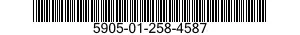 5905-01-258-4587 RESISTOR,VARIABLE,NONWIRE WOUND,NONPRECISION 5905012584587 012584587