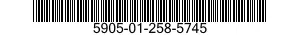5905-01-258-5745  5905012585745 012585745