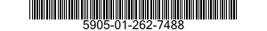 5905-01-262-7488  5905012627488 012627488