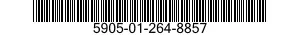 5905-01-264-8857 RESISTOR,VARIABLE,NONWIRE WOUND,NONPRECISION 5905012648857 012648857