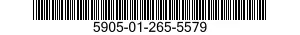 5905-01-265-5579 DUMMY RESISTOR 5905012655579 012655579