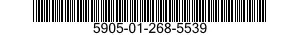 5905-01-268-5539  5905012685539 012685539