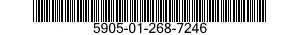 5905-01-268-7246  5905012687246 012687246