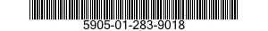 5905-01-283-9018 RESISTOR ASSEMBLY 5905012839018 012839018