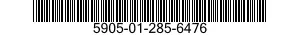 5905-01-285-6476 RESISTOR,FIXED,FILM 5905012856476 012856476