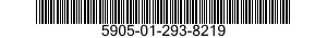 5905-01-293-8219 RESISTOR,VARIABLE,NONWIRE WOUND,PRECISION 5905012938219 012938219