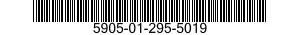 5905-01-295-5019 RESISTOR,VARIABLE,WIRE WOUND,NONPRECISION 5905012955019 012955019