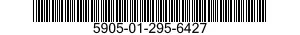 5905-01-295-6427 RESISTOR,FIXED,WIRE WOUND,INDUCTIVE 5905012956427 012956427
