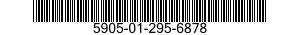 5905-01-295-6878 RESISTOR,VARIABLE,NONWIRE WOUND,NONPRECISION 5905012956878 012956878