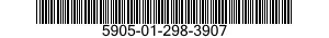 5905-01-298-3907  5905012983907 012983907