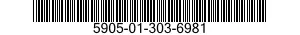 5905-01-303-6981  5905013036981 013036981