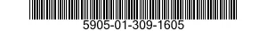 5905-01-309-1605  5905013091605 013091605