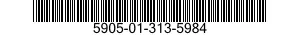 5905-01-313-5984  5905013135984 013135984