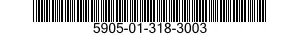 5905-01-318-3003  5905013183003 013183003