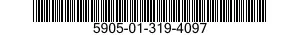 5905-01-319-4097 RESISTOR,VARIABLE,NONWIRE WOUND,NONPRECISION 5905013194097 013194097