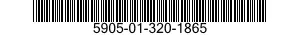 5905-01-320-1865 RESISTOR,VARIABLE,NONWIRE WOUND,NONPRECISION 5905013201865 013201865