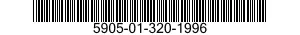 5905-01-320-1996 RESISTOR,FIXED,WIRE WOUND 5905013201996 013201996