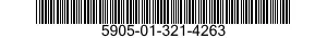 5905-01-321-4263  5905013214263 013214263