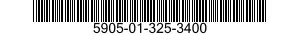 5905-01-325-3400 RESISTOR,VARIABLE,HYBRID 5905013253400 013253400