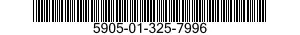 5905-01-325-7996 RESISTOR,VARIABLE,NONWIRE WOUND,NONPRECISION 5905013257996 013257996