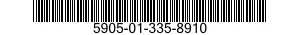 5905-01-335-8910 RESISTOR,VARIABLE,NONWIRE WOUND,NONPRECI 5905013358910 013358910